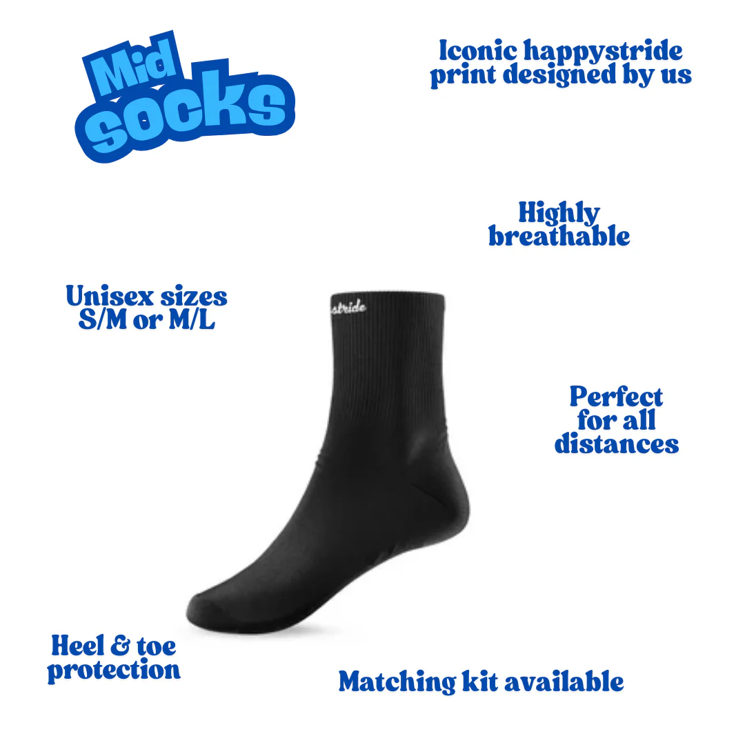 ''Basic b*tch'' black mid socks - Image 2