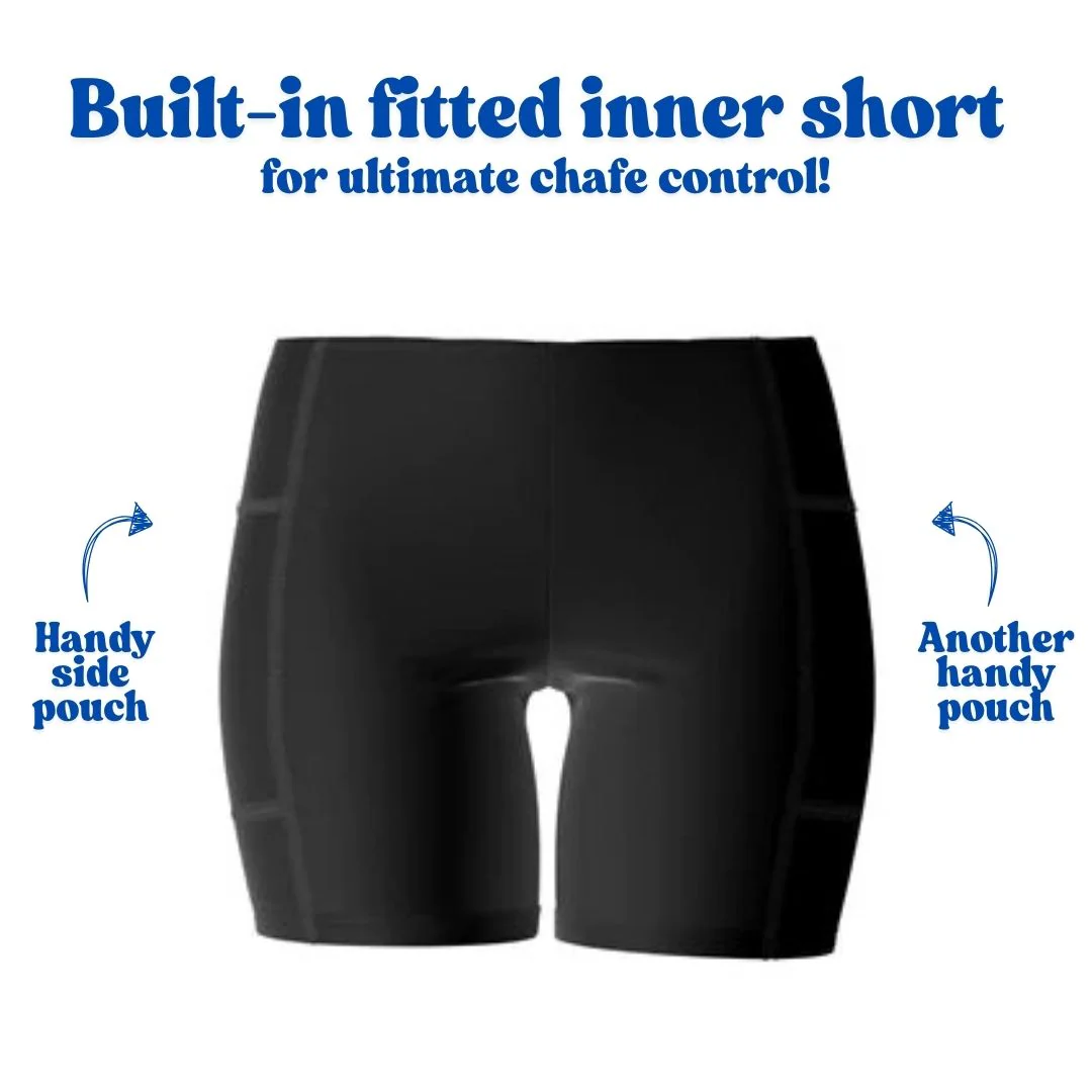 ''Basic b*tch'' orange classic shorts - Image 3