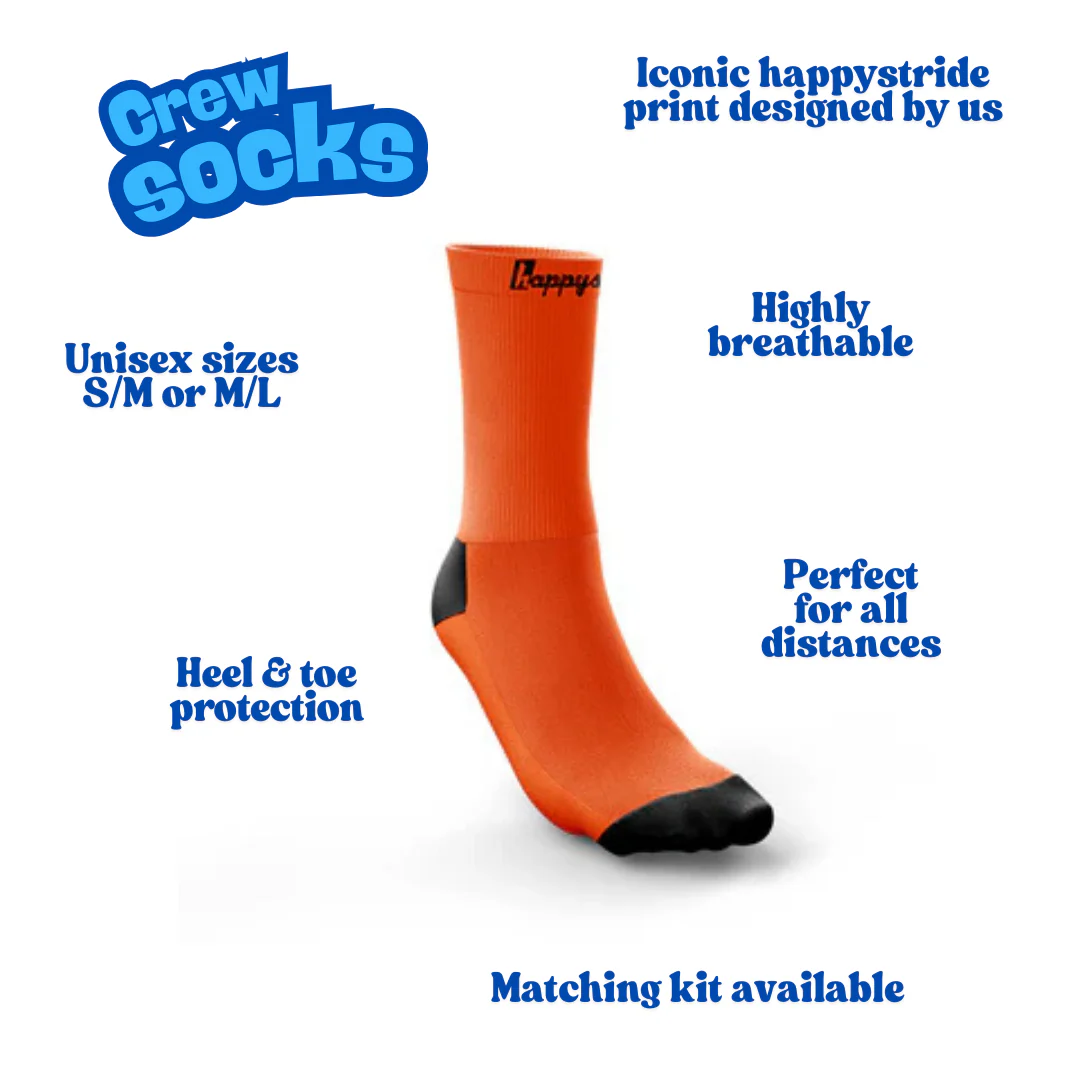 ''Basic b*tch'' orange crew socks - Image 2