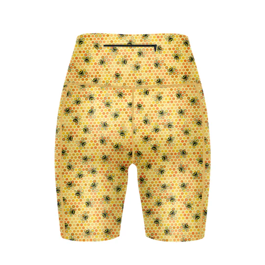 ''Bee yourself'' fitted shorts - Image 8
