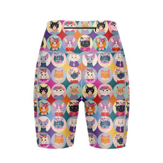 "Cat lap" fitted shorts - Image 7