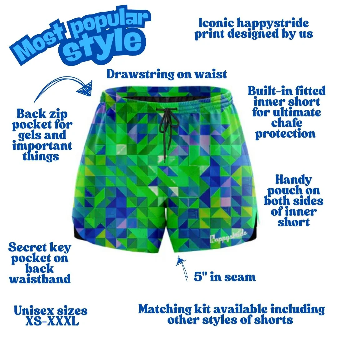 ''Neo geometric'' classic shorts - Image 2