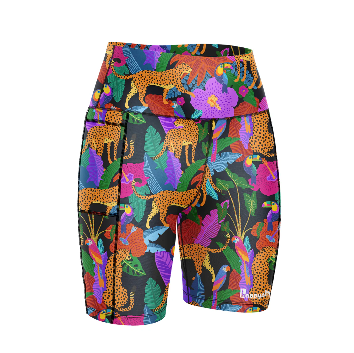 ''Exotic tropic'' fitted shorts - Image 4