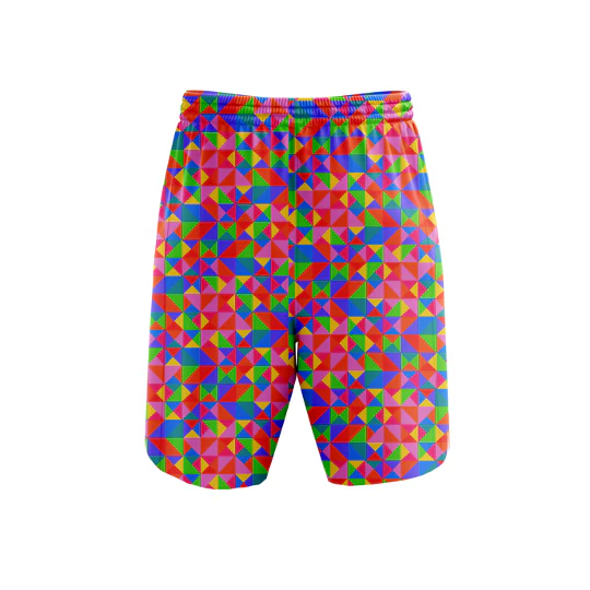 "Hyper vibes" fitness shorts (7") - Image 8