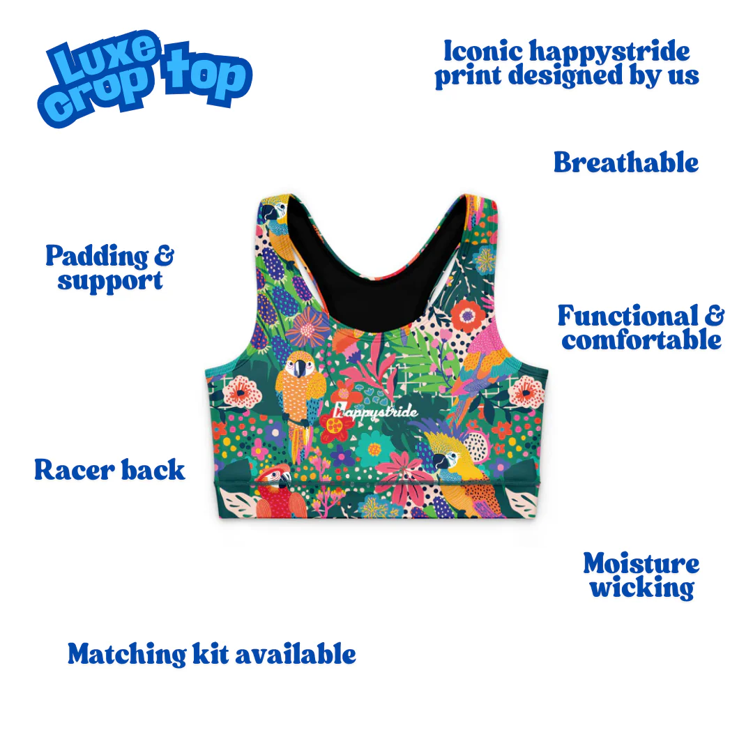"Jungle jives" luxe crop top - Image 2