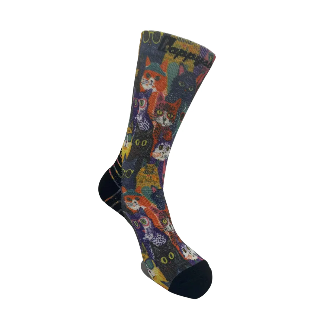 'Meow meow" crew socks - Image 3