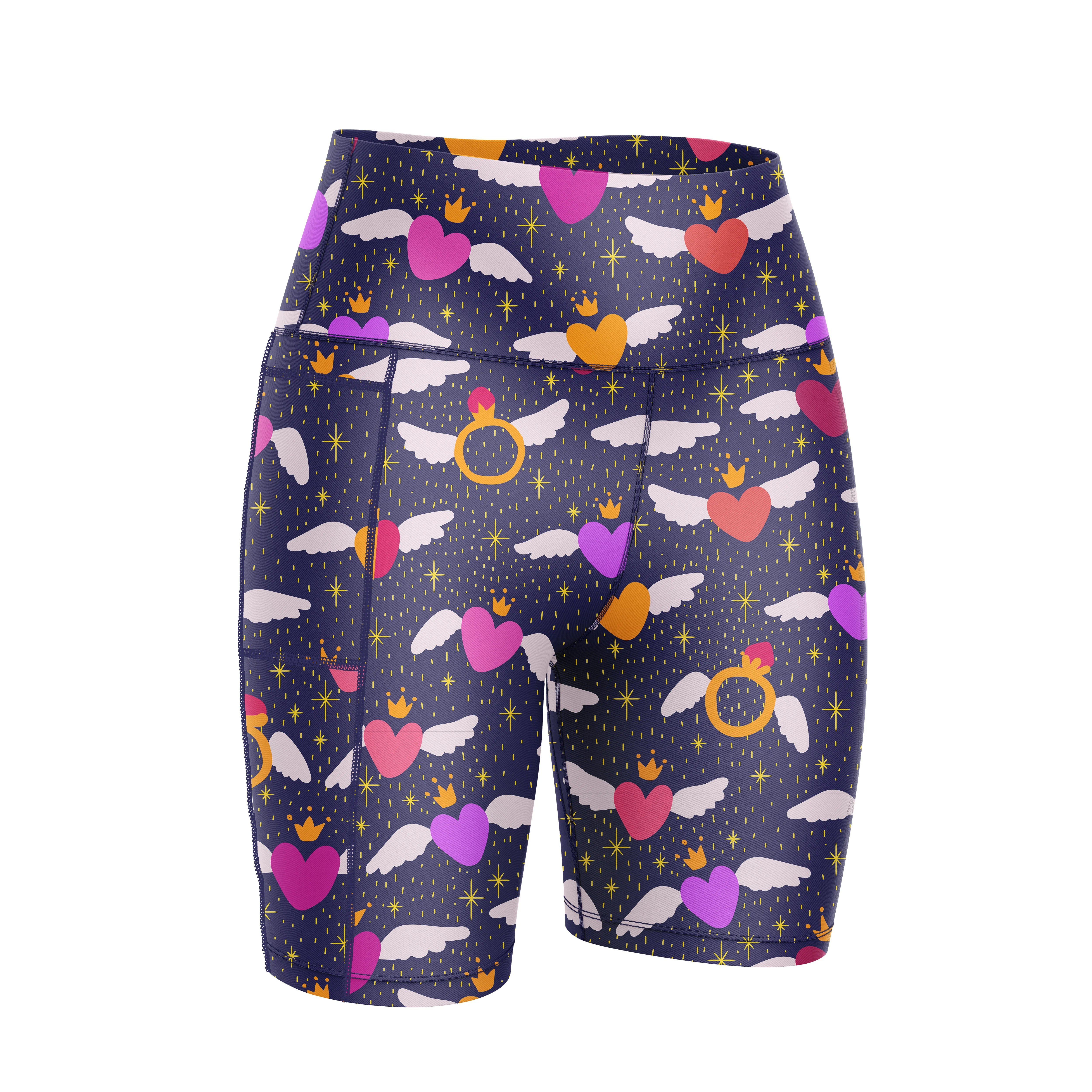 "Fly high Ruby 💛'' fitted shorts - Image 2