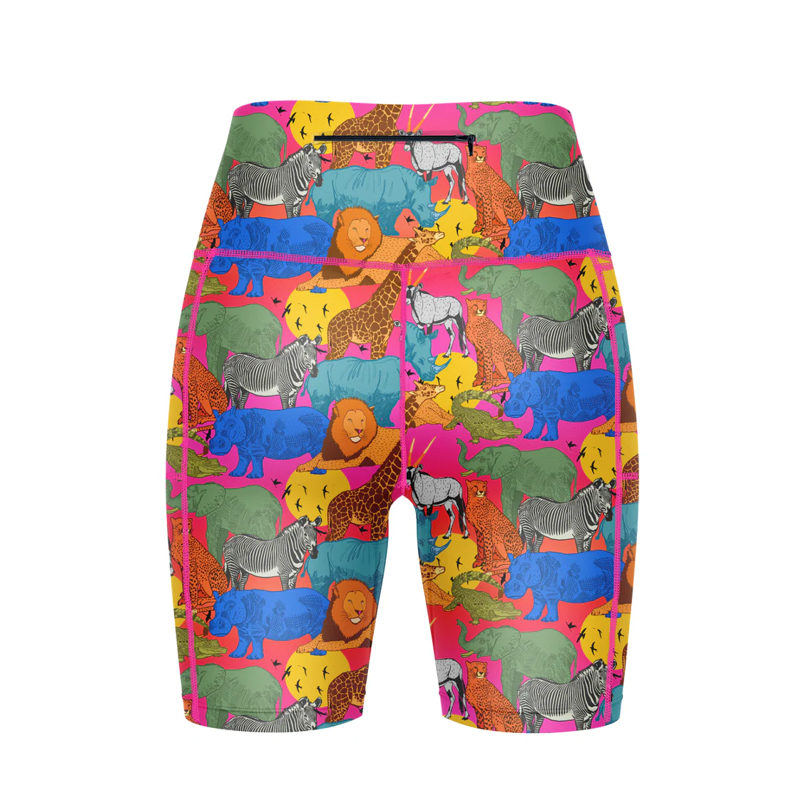 ''Wild side'' fitted shorts - Image 8