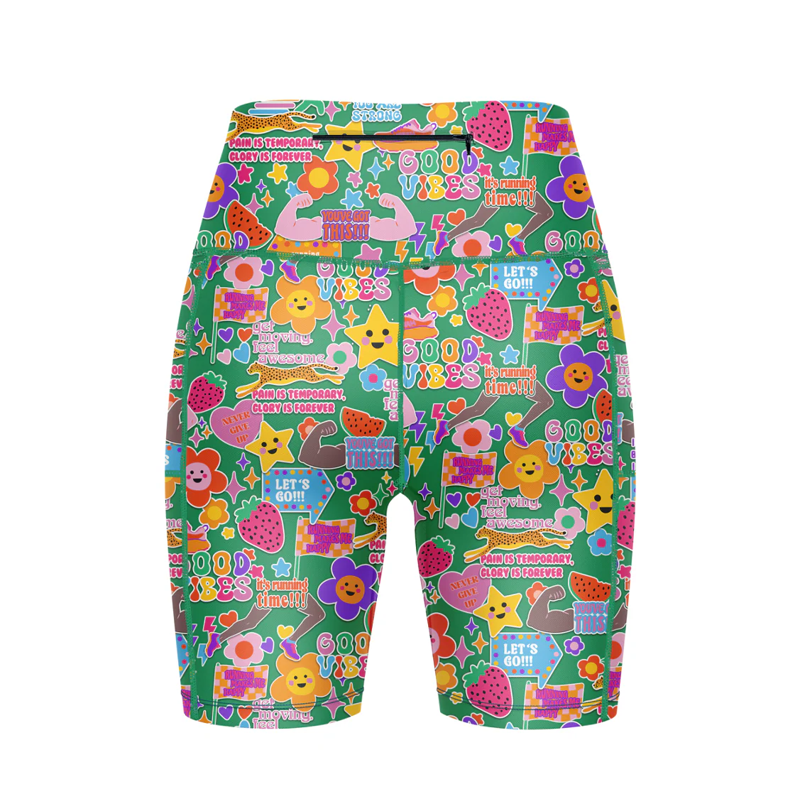 "Positive pants" fitted shorts - Image 8