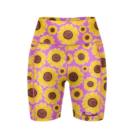 "Chase the sun'' fitted shorts