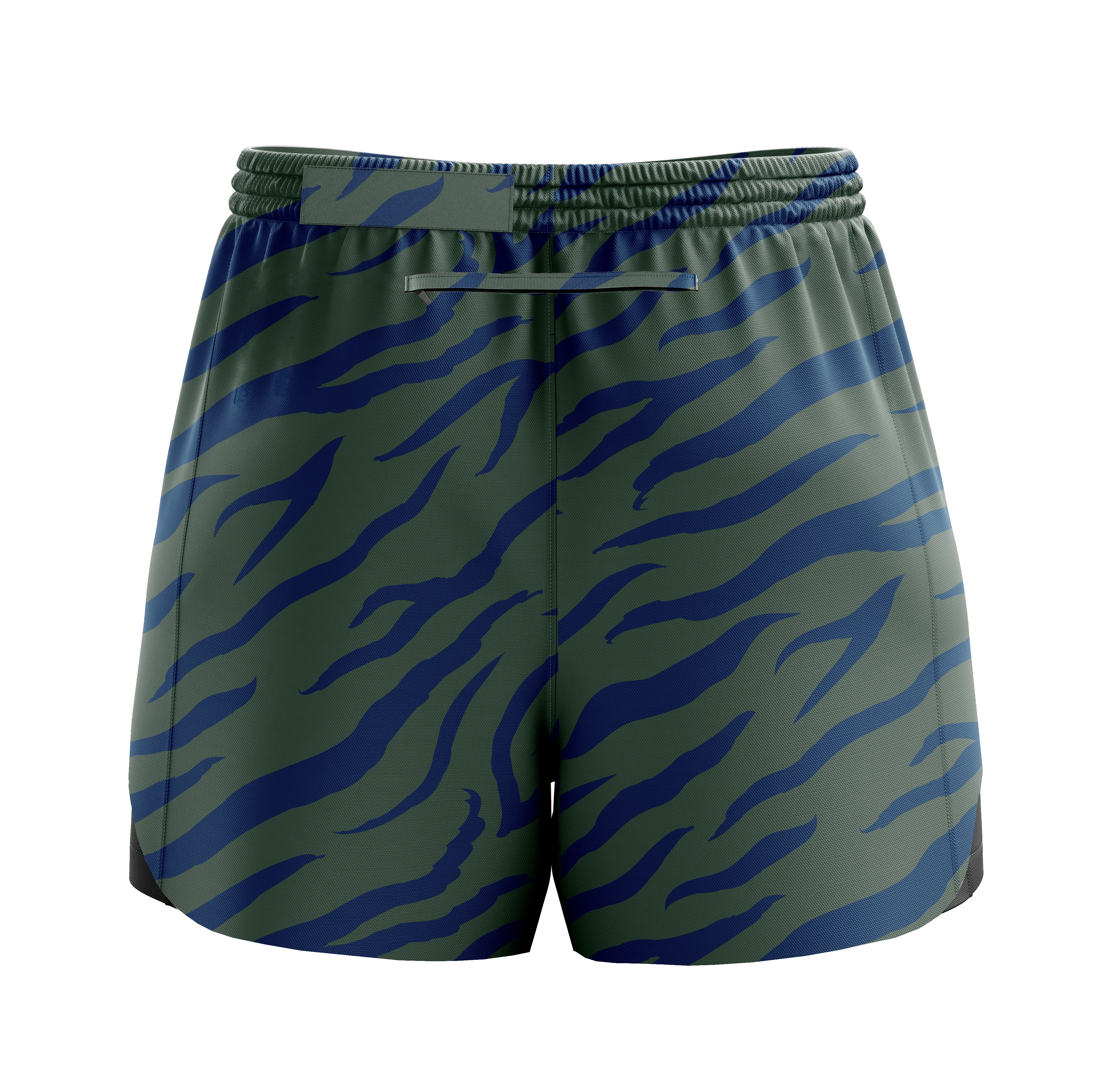 "Wild thing" Khaki classic shorts - Image 9
