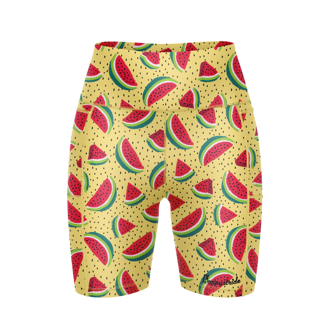 "Fruity booty" fitted shorts